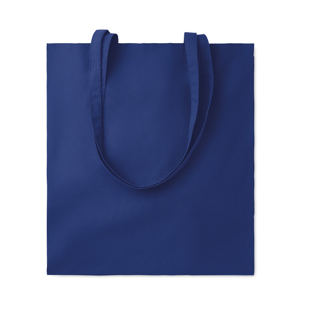 COTTONEL COLOUR + Pamut bevásárlótáska, 140 g., kék